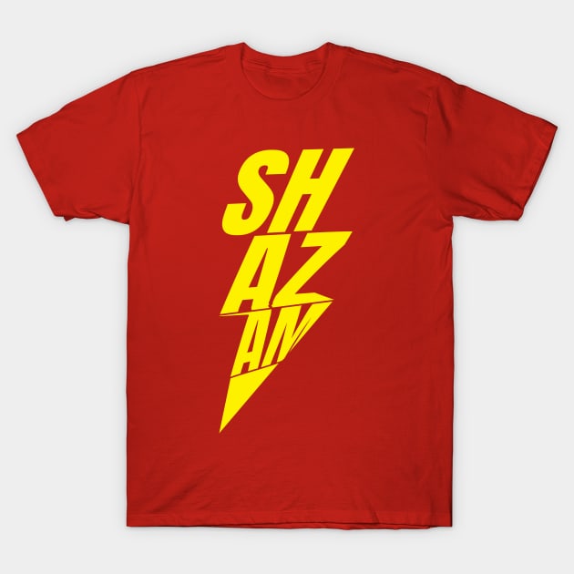 Shazam T-Shirt by Greeenhickup